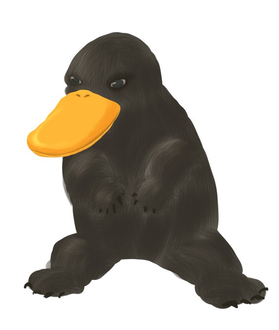 カモノハシのtwitterイラスト検索結果 古い順