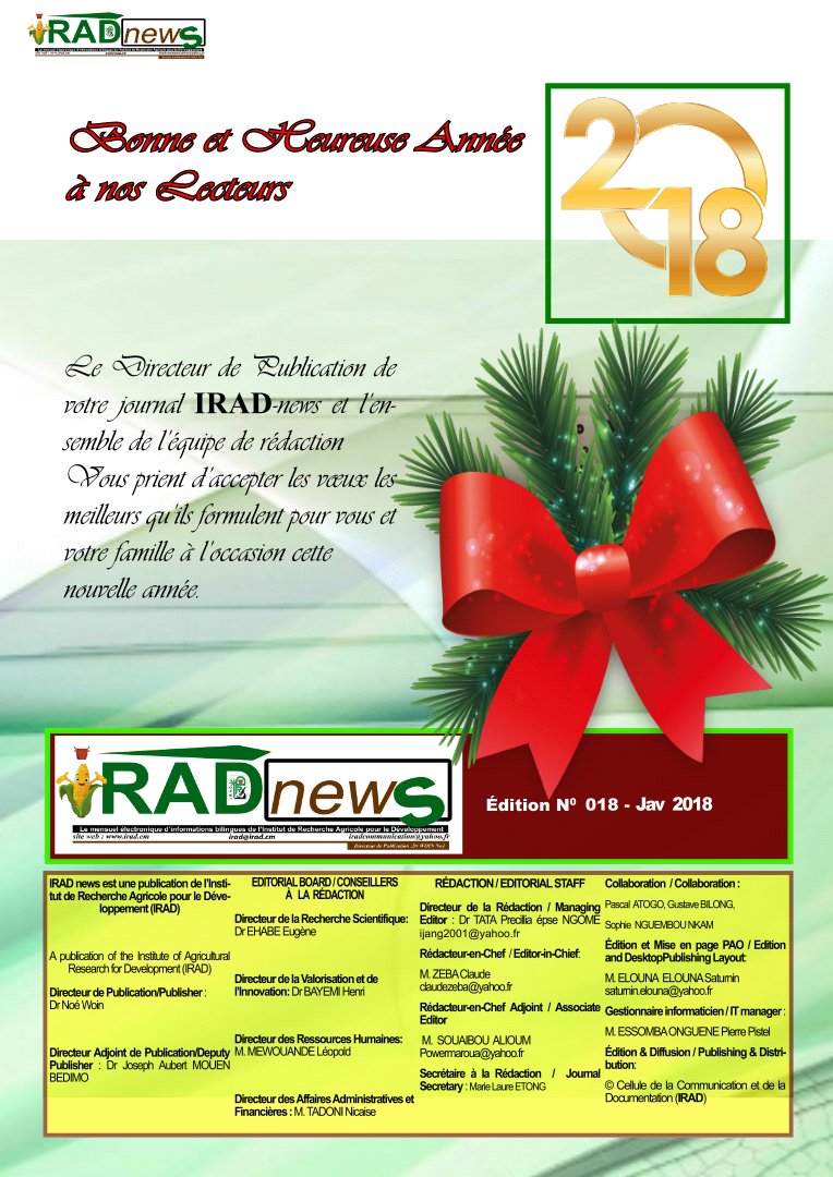 IRAD CAMEROON tweet media