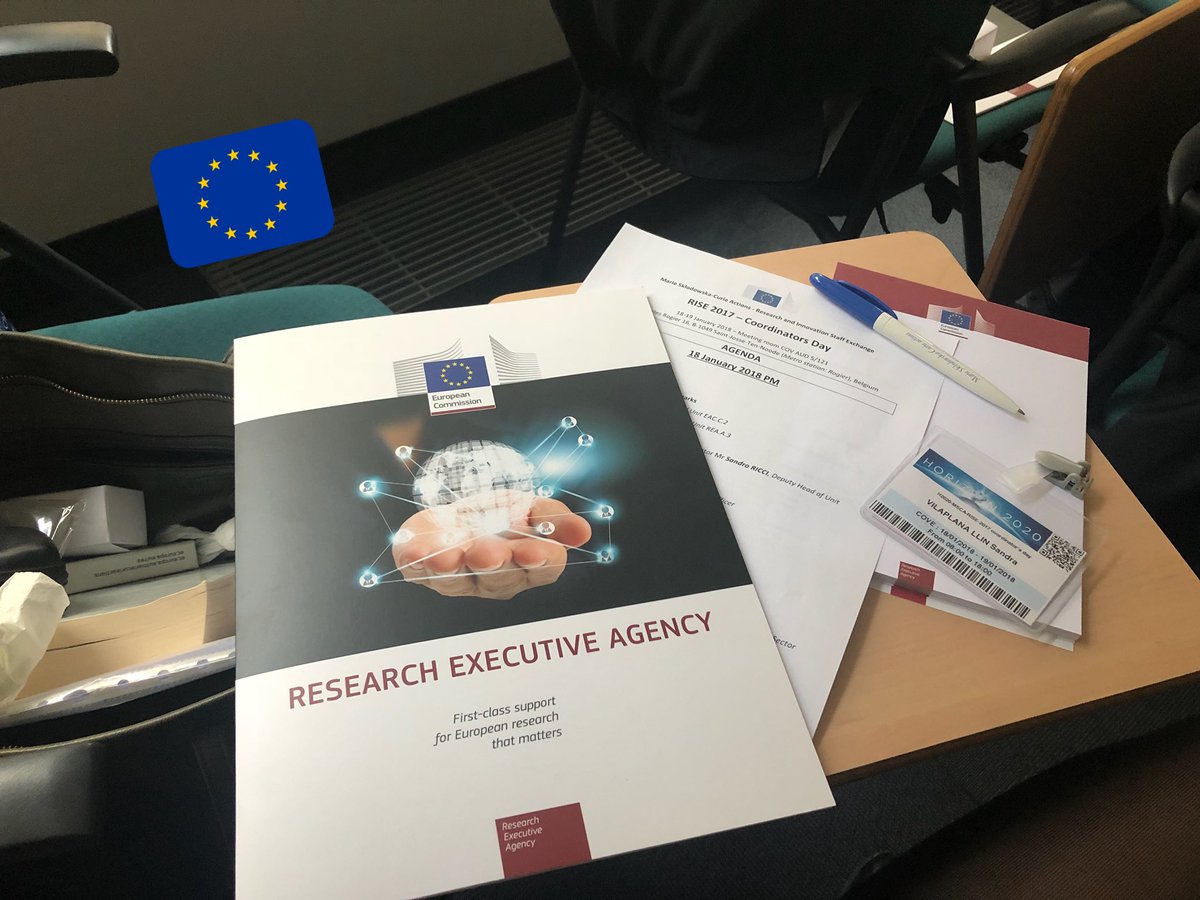 sndrta85's tweet photo. Come back to brussels! This time to attend #RISE2017-coordinators day. Thanks to our DOCMA project, coordinated by @Nisa_NeuroRHB https://t.co/1BtFH0ceEU