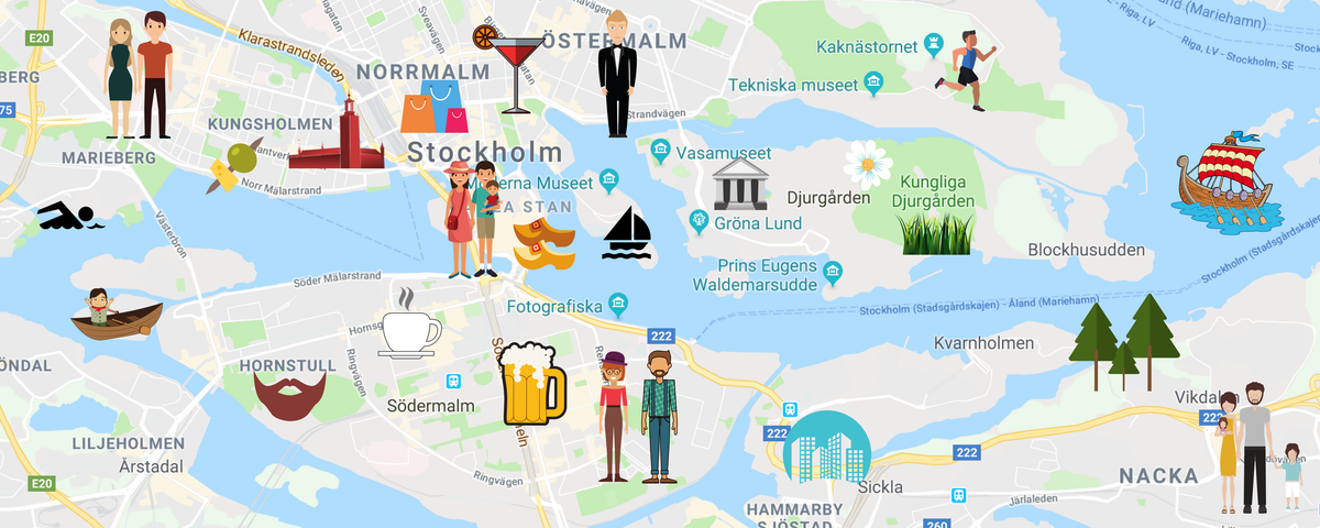 movetostockholm's tweet photo. Thinking about visiting Stockholm? We made a helpful map 😂 So you can see where to get beer, coffee, drinks, go shopping, beard-sighting, eat tapas, see fancy people walking around in black, buy clogs, be a hipster... 😝 
@visitstockholm @sweden #sthlmtech https://t.co/9OlHQsdvLP