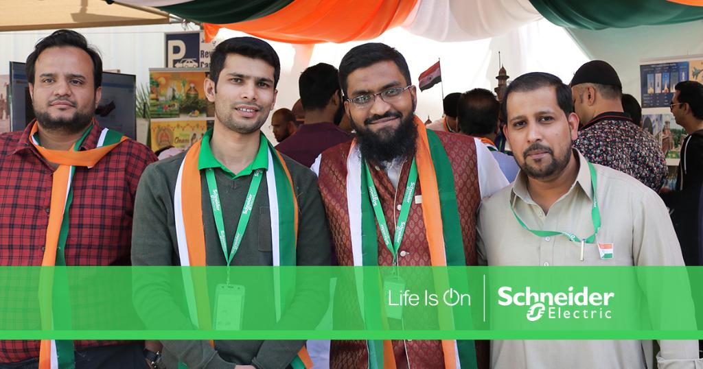 SchneiderElecSA's tweet photo. Overlooking others' cultures and knowing their traditions and customs always open new doors for us, and enrich our knowledge. This is why we dedicate the 'Cultural Day' at Schneider Electric for all colleagues to share their national cultures #SEGreatPeople https://t.co/hZSuYyb2qH