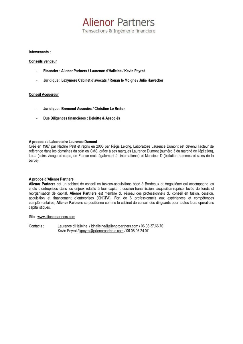 Alienor Partners tweet media