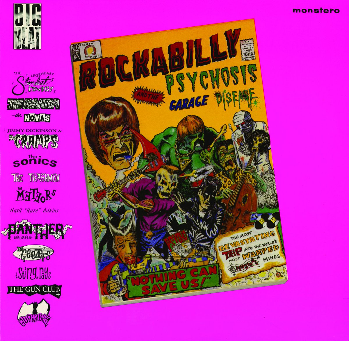 AceRecordsLtd's tweet photo. #throwbackthursday Rockabilly Psychosis and The Garage Disease (1984)
- Designer: Bal Croce #psychobilly #quiffs #cramps https://t.co/wdt4IrrHcW