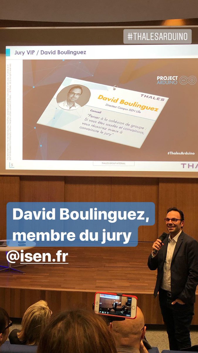 MarqueEmployeur's tweet image. #ThalesArduino @isenlille