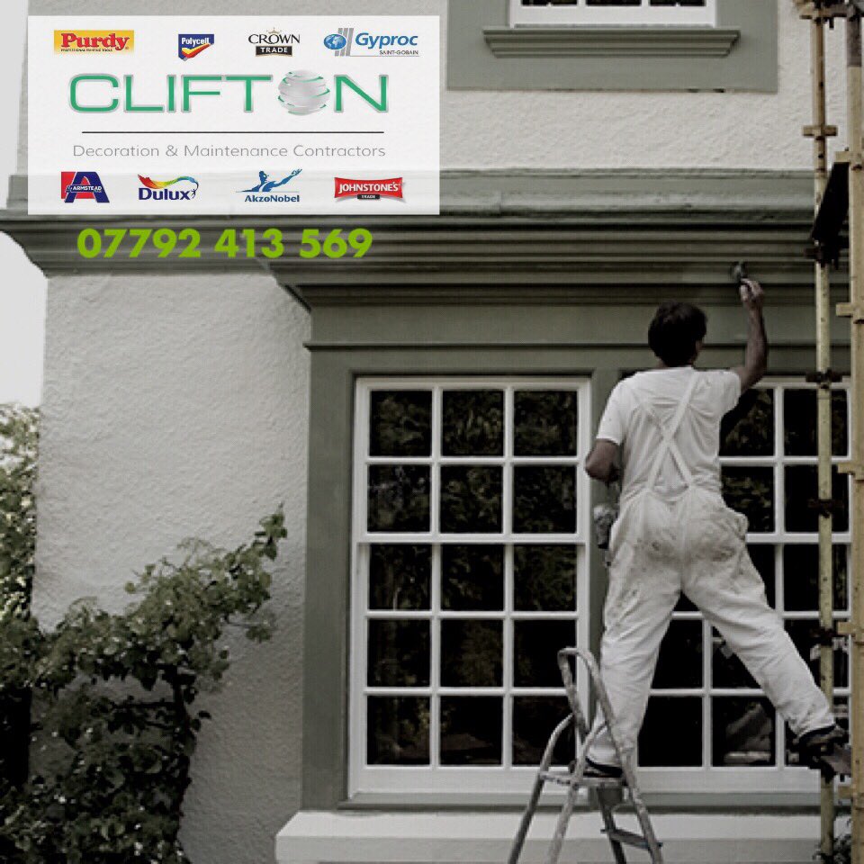 ClifDecs's tweet photo. ❄️ It's far too wet &amp; cold for exterior work at the minute, but we are already taking bookings for early summer. Be prepared, plan ahead, get your exterior spruced up and protected when the sun comes out ☀️🏠 . 

Free estimates available. https://t.co/UJEYfdzpci