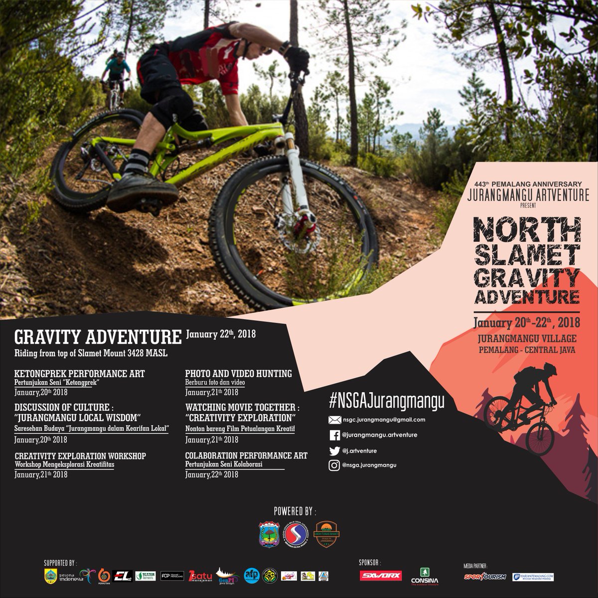 j_artventure's tweet photo. lalu banyak pertanyaan muncul di tengah masyarakat tentang bagaimana masyarakat dapat merasakan ketegangan dan keseruan mereka saat proses menuruni gunung slamet #NSGAJUrangmangu https://t.co/cvBf65h7Rn
