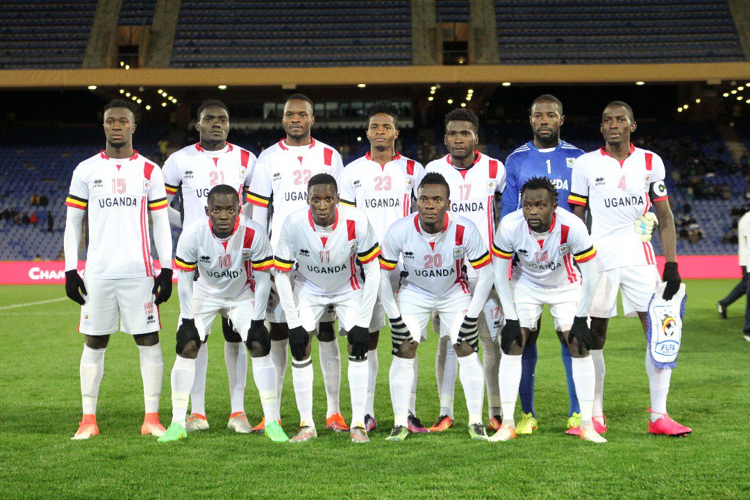 OfficialFUFA's tweet photo. #TotalCHAN2018 
They are ready for National duty tonight against Namibia in Marrakech https://t.co/lS1LJBIVTp
