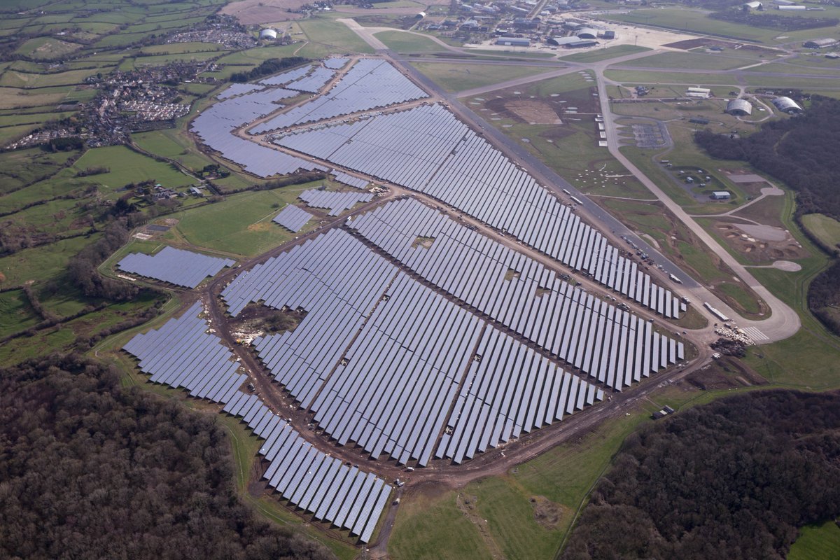 Proud to announce a 5-year supply deal with #Shell <a href="/shell_energy/">shell energy</a> for our Bradenstoke #solar park, the second largest plant in the UK. As published in Reuters today. <a href="/ReutersBiz/">Reuters Business</a> reut.rs/2EU9kON