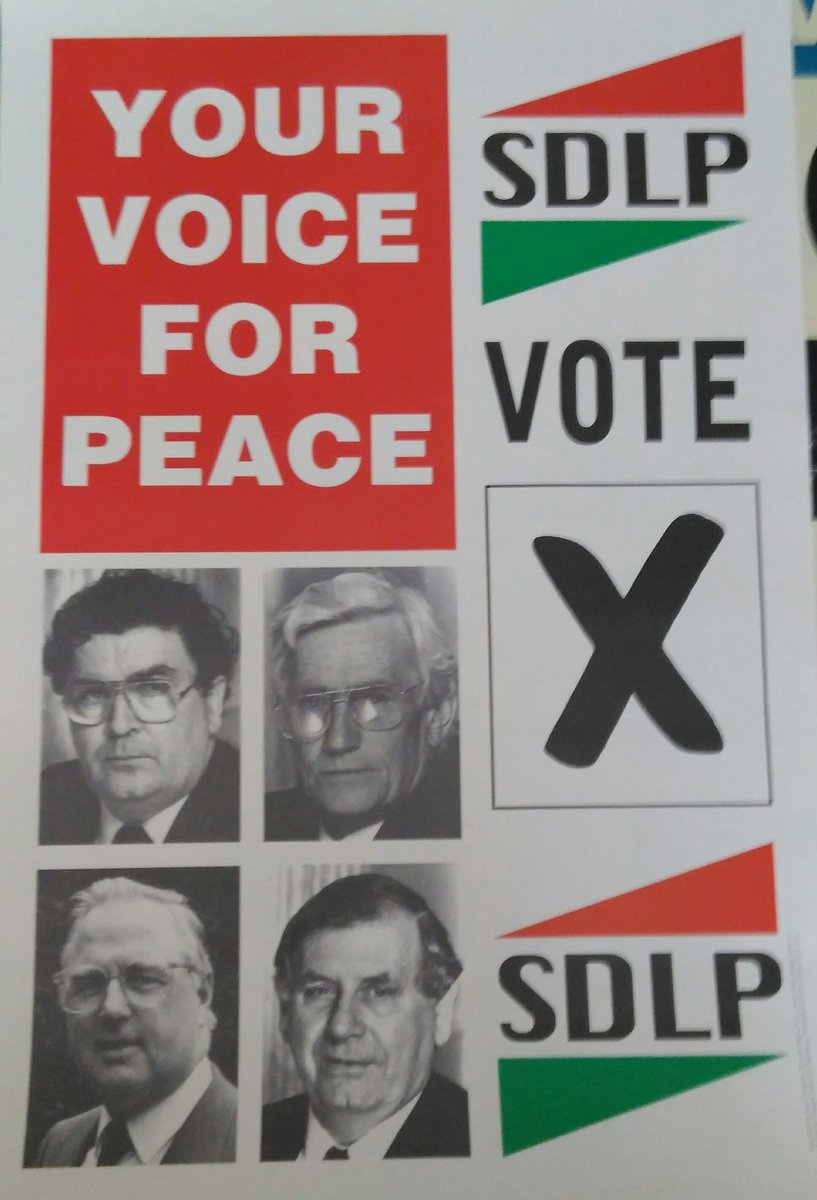 Happy 81st Birthday to John Hume ...poster from 1997. 