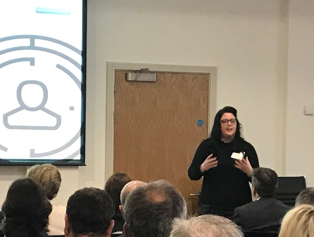 CatalystNI_'s tweet photo. We're delighted to welcome #Invent2016 Category winner @Its_Elemental - Co Founder Leeann Monk รzgรผl to the floor today to tell our attendees about their social prescribing tool. #KnowledgeEconomy #FutureNI https://t.co/LbNexDZQdx