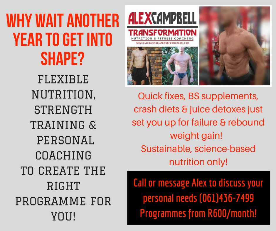 AlexTransform's tweet image. Why Wait ANOTHER YEAR...to get into shape?  At #alexcampbelltransformation the focus is on health &amp;amp; well being, NOT JUST WEIGHT LOSS!

Discover how to build strong skills, behaviours, habits &amp;amp; knowledge around nutrition &amp;amp; fitness!

#whatadifferenceayearmakes #notaquickfix