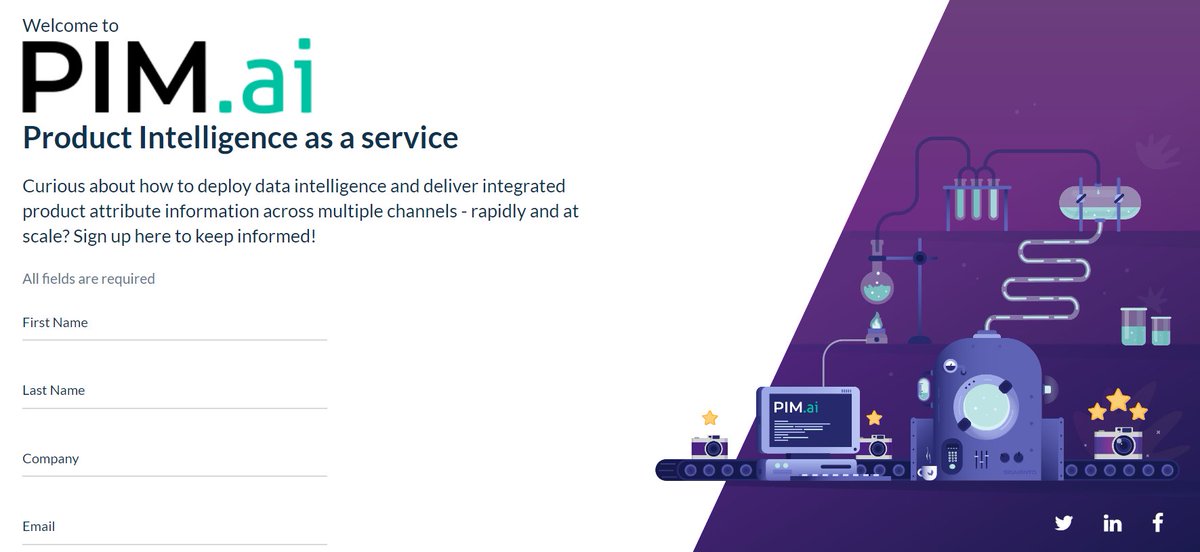 Want to stay in the loop? Visit PIM.ai to sign up for more info! <a href="/akeneopim/">Akeneo: The Product Experience Company</a> #PIM #aps2018