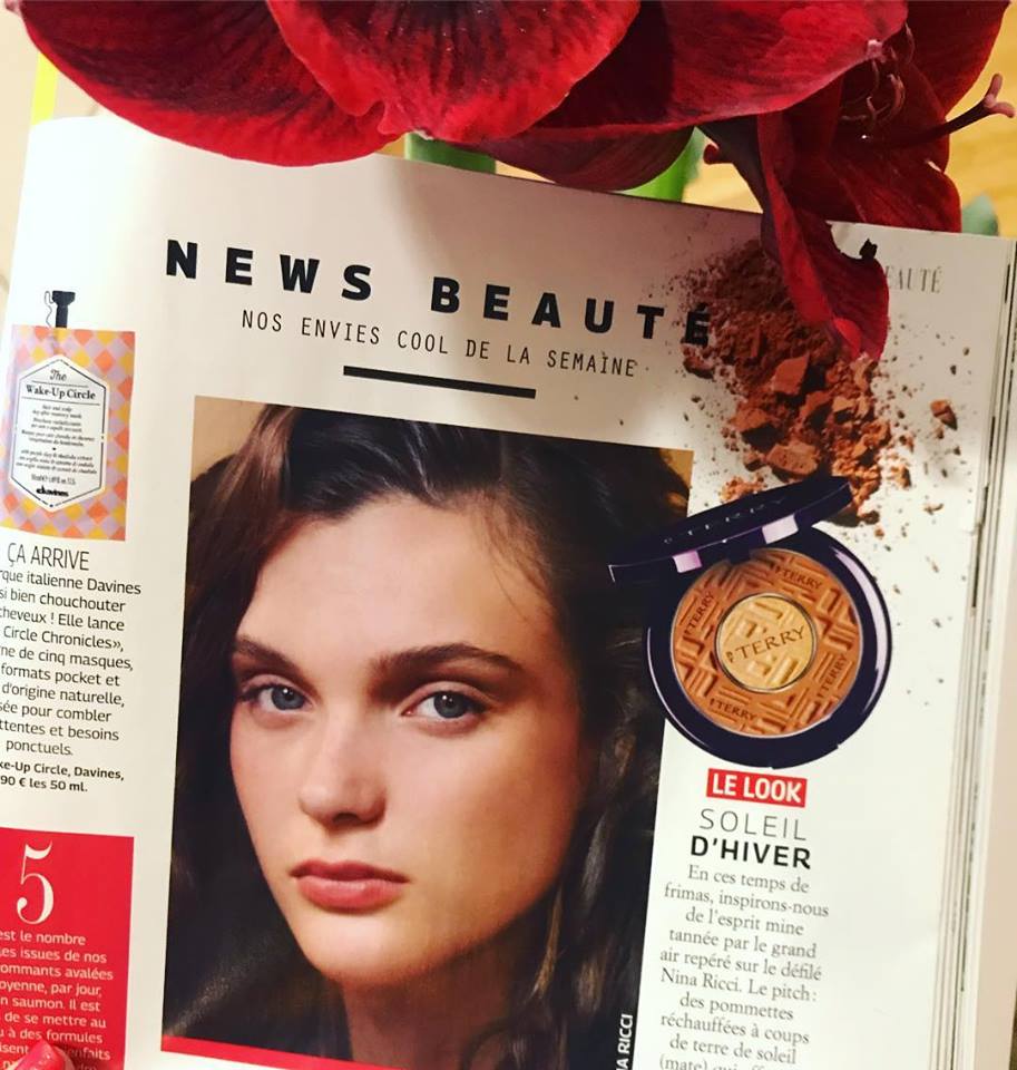 CRCComm's tweet photo. • 🌈 Le look soleil hiver☀️ • 
dans @grazia_fr par #gabrielleSterin
L’allié: Compact-Expert Dual Powder, @byterryofficial
#byterry #byterrymakeup #makeup #parution #journal #grazia #press https://t.co/sO6pqm3S0y
