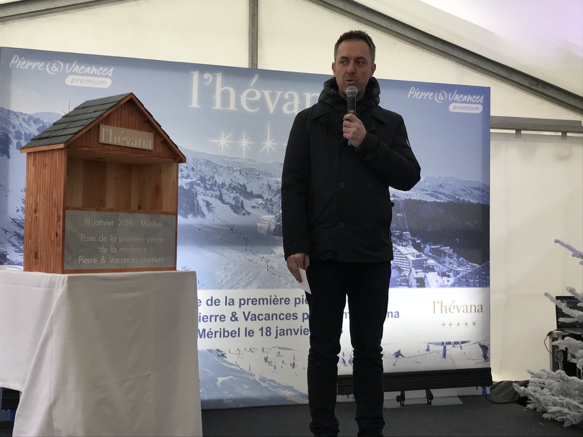 « Le Groupe #PVCP est leader sur la montagne avec ses résidences de tourisme dont 13 résidences premium et attire une clientèle internationale de plus de 40 nationalités » <a href="/avoriazresort/">lerendu stéphane</a> Directeur Montagne <a href="/GroupePVCP/">GroupePVCP</a> à la pose 1ère pierre #lhevanaEvent