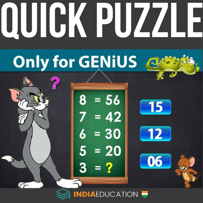 IndiaEducation_'s tweet image. How many of you can solve this Puzzle??
leave your answers as comment.
#quickpuzzle #mathsisfun #Solutions