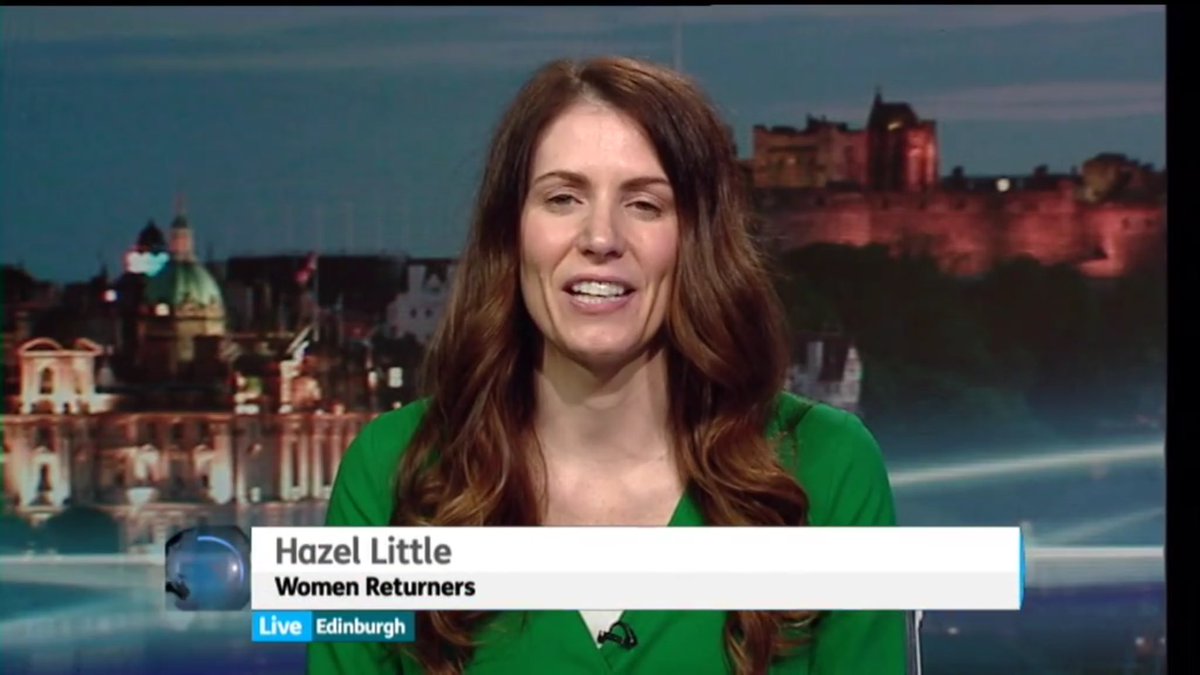 hallamohieddeen's tweet photo. What is #returnfsscot? Hazel from @womenreturners explains the help available to women wanting to get back to work after a career break. #STVNewsTonight @WeAreSTV2 https://t.co/DPUKPQsOWQ