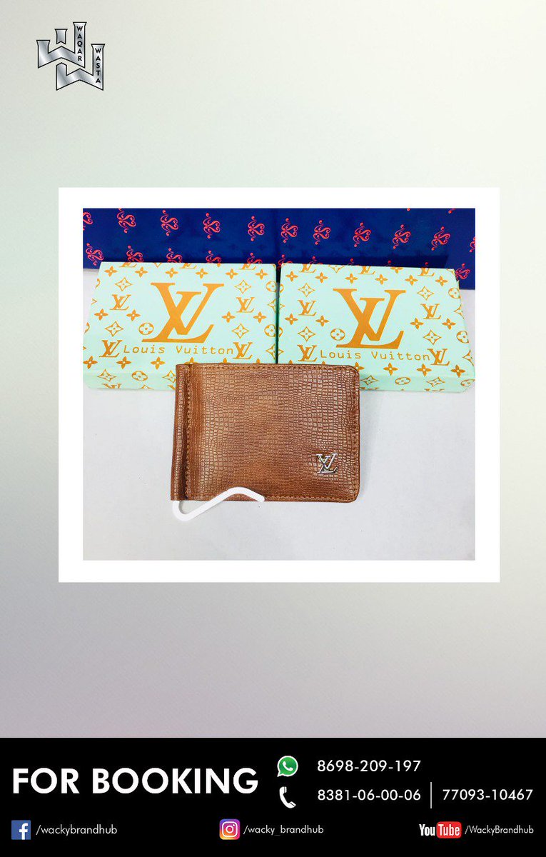 WackyBrandhub's tweet photo. Our collection of trendy looking wallets.
Check them out
For Booking
WhatsApp: 8698209197
Calls: 8381060006
Calls: 7709310467
#WackyBrandHub #products #lifestyle #accessories #shop #stylingfun #fashionstyle #fashionstore #shopping #stylish #fashionaccessories #collection https://t.co/gBs5lEI0MH