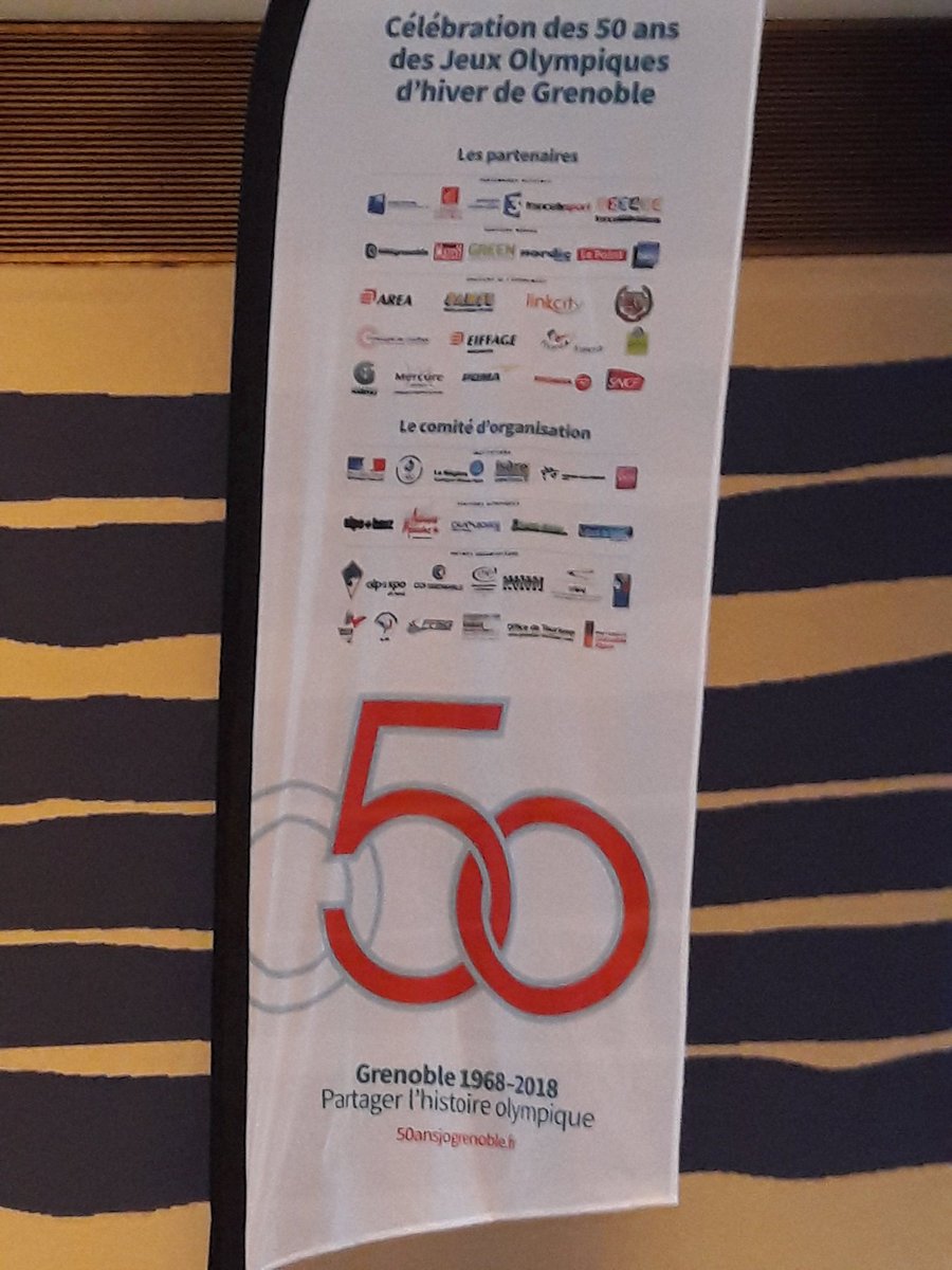 RegineSegreto's tweet photo. #50ansJOGrenoble #Grenoble conférence de presse présentation des événements @CE_RhoneAlpes partenaire @geraldine28031 @GeraldCamelio https://t.co/55yNXlmsed