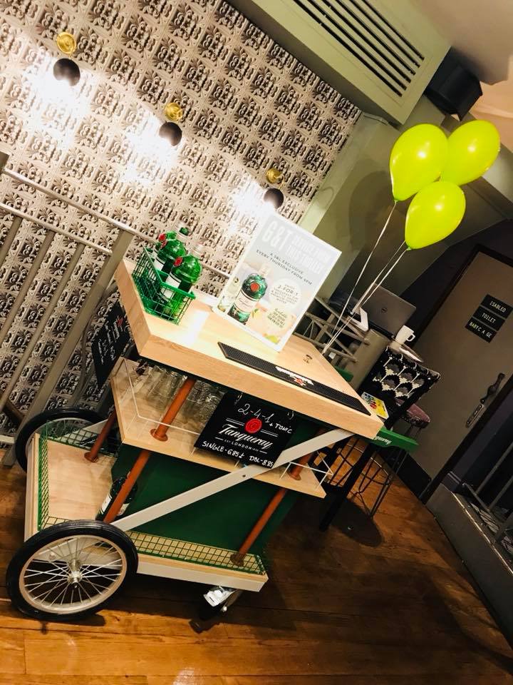 SlugHanover's tweet image. It’s that time again... 2 for 1 on the delicious #tanqueray Gin! Come and join us at Hanover St - you can’t drink all day if you don’t start in the morning, right?