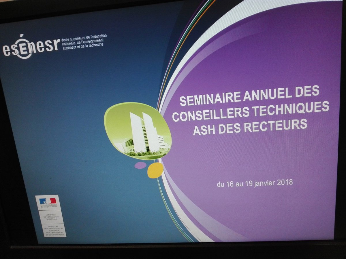 Ih2ef's tweet photo. Intervention de Patrice Fondin, conseiller de Sophie Cluzel @s_cluzel, Secrétaire d'État auprès du Premier ministre, chargée des personnes handicapées @handicap_gouv pour #esenesrFormation des conseillers techniques ASH de recteur #CtAsh, #ecoleinclusive https://t.co/94ztJUcdWA