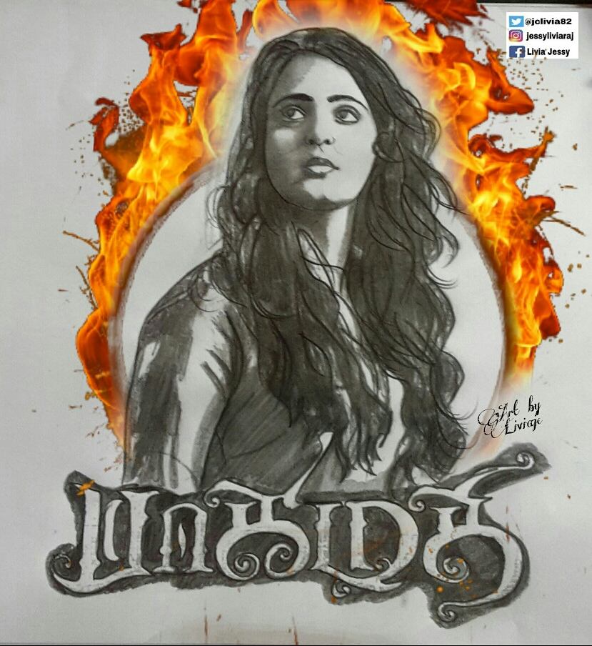 JcLivia82's tweet photo. #Bhaagamathie #AnushkaShetty #waiting...💪😍 #portrait #editing https://t.co/l7FvuRg9c8