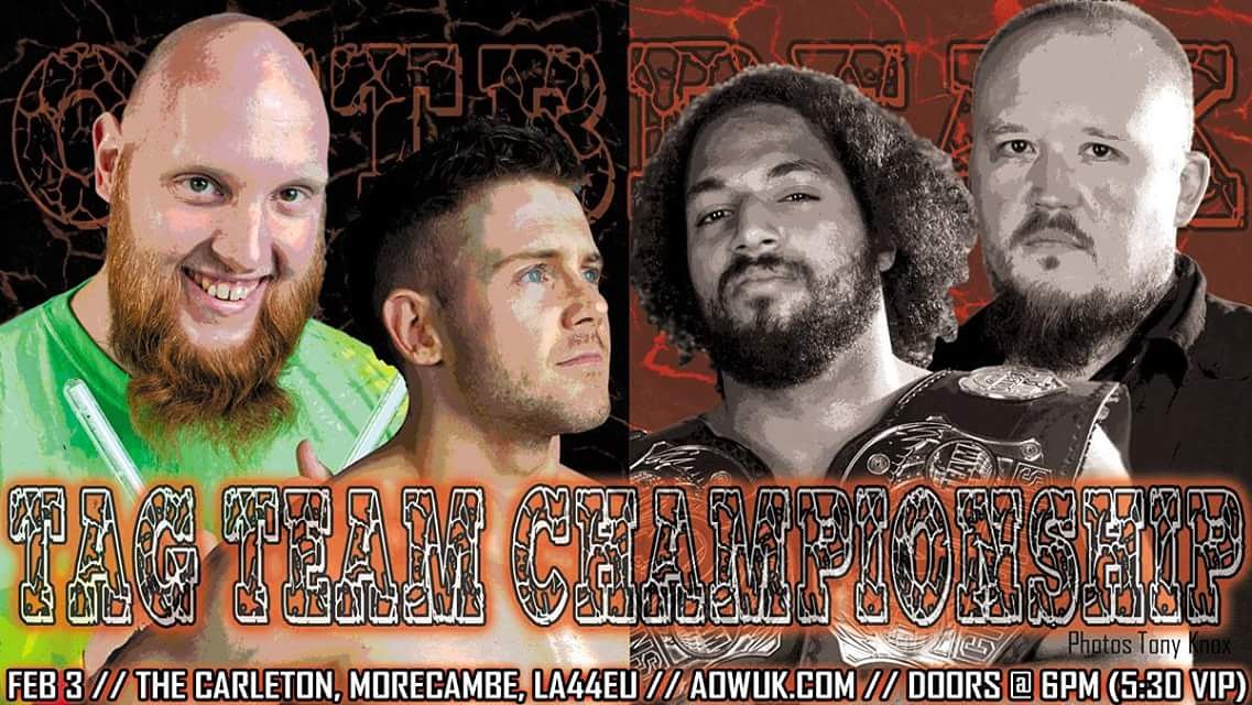 opw_uk's tweet photo. The last time #Hellbound @RealDekker @BarricadeHOP faced #BigSexxxy @SxyKevLloyd @MrBigShaunVasey was last year in a #1 Contenders Match
Hellbound won, but fans felt it was 4 vs 2 as a united Hellbound were present.
At #Outbreak18, Feb 3rd #Morecambe, this may not be the case. https://t.co/0fVA7vvRSo