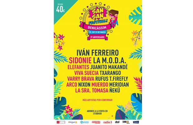 InzonaMagazine's tweet image. Elefantes, Viva Suecia, Varry Brava y Arco entre las nuevas confirmaciones del @SanSanFestival de #Benicàssim @ElefantesMusic @VivaSuecia @varrybrava @_AArco inzona.es/elefantes-viva…
