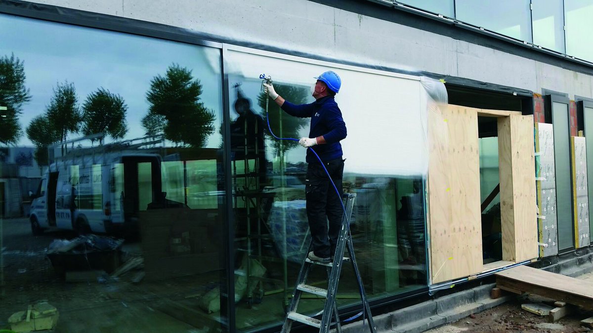 HakronGroepNL's tweet photo. Bescherm glasramen en architectonisch beton optimaal, de hele bouwfase! Zie https://t.co/5CH3jKjQTK @bouwproducten Kom 23, 24 of 25 jan. @GEVEL2018 voor meer informatie over o.a. Omniguard beschermfolie! #hakron #gevel2018 https://t.co/bis8xnRVnc