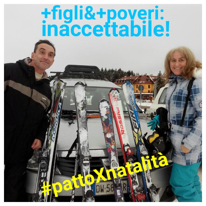 bertero_g's tweet photo. Possiamo contare sulla punta delle dita le volte in cui ci siamo potuti permettere sport in montagna in 5!
In Italia fare #figli significa sopravvivere. Cambiamo questa realtà, presto! #pattoXnatalità @ForumFamiglie https://t.co/Z4MvoHAWhx