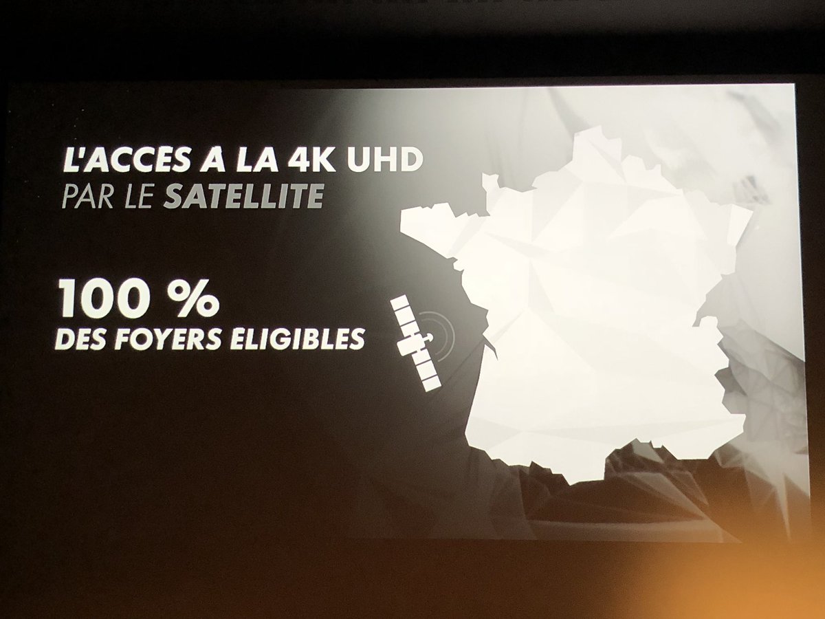 davlgd's tweet image. Pur développer la 4K en France, Canal mise sur le satellite #DecodeurCanal