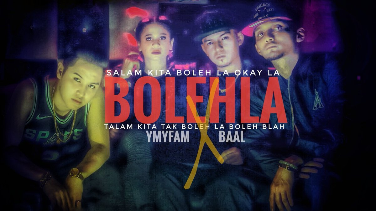 kmy__kmo's tweet photo. MUZIK VIDEO KELUAR MALAM INI ! PUKUL 8:00 MALAM DI YOUTUBE CHANNEL @officialymyfam ! 
#YMYFAM x #BAAL -18.1.18-

#Hoopsstationmalaysia #Hoopsstation #ymytroops #VersGang #twolipdreadshoppe #andfersand #BolehLaMV #BolehLa #kalostrafamilia #IskandarzulkepleeSnake https://t.co/GZ8UWxDrC4