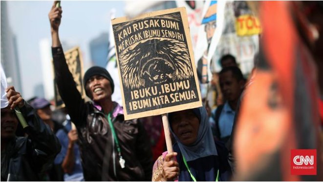 GreenpeaceID's tweet photo. Tahun Politik, Pemerintah Dinilai Bermuka Dua Soal Lingkungan https://t.co/k43X1Kd1J9 via @CNNIndonesia https://t.co/AoBYIYmfjG