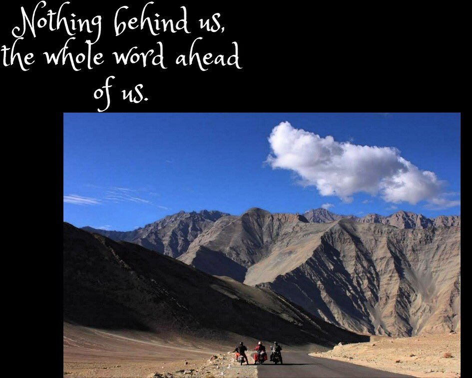 orangecandygear's tweet photo. #throwback to the times when the higher Himalayas took our breath away. Traveling does that to you a lot, leaving you speechless &amp; mesmerised in the middle of nowhere. #travel #travelontwowheels #motorcyclegear #motorcyclediaries #orangecandygear #panniers #travelgear https://t.co/beR2p6XQtU