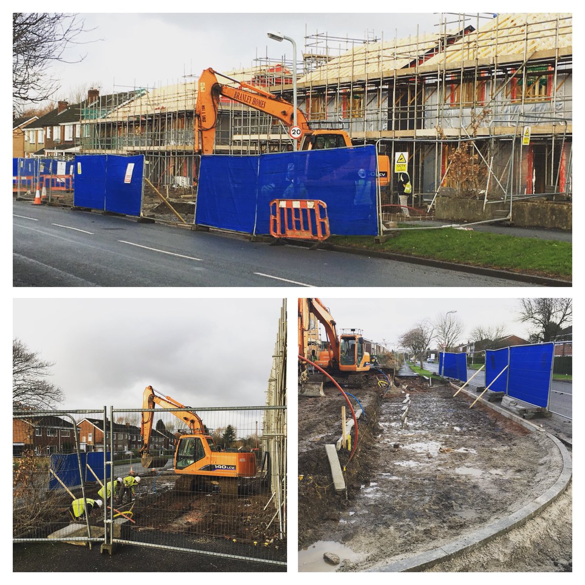 Working hard on our new development of 10 executive homes in #Bramhall! 
Coming Soon!