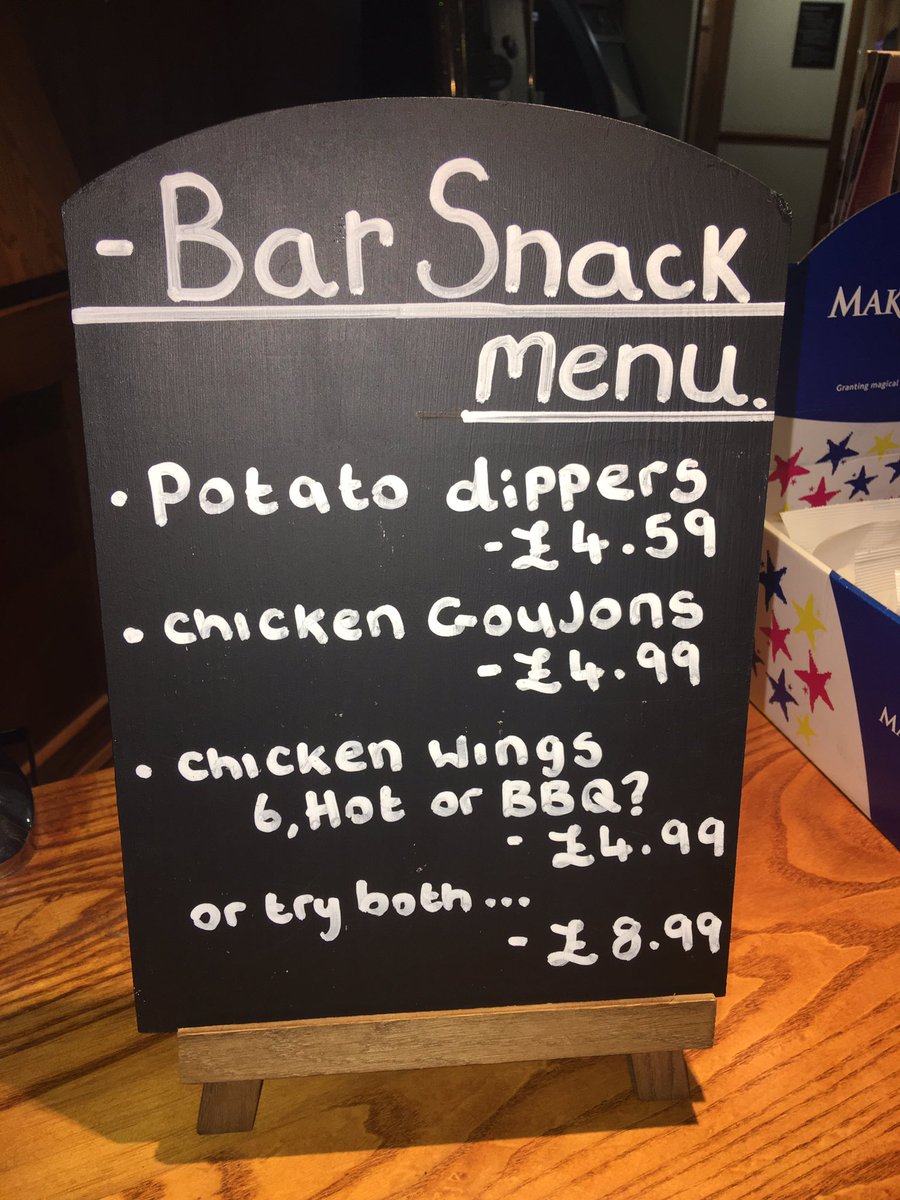 TheWaterBridge's tweet photo. We love a blackboard POS 👌🏻 https://t.co/V4rTTzK30t