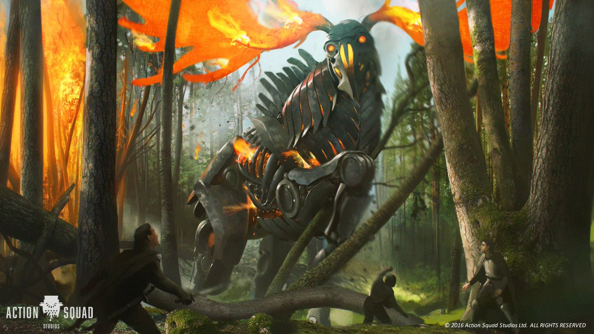 Finnish national epic #Kalevala is one of the major sources of inspirations for Iron Danger.

Today is official Kalevala's day, so what would be more fitting than celebrate it with concept of legendary Hiiden Hirvi in Iron Danger style!

#kalevalanpäivä #FolkloreThursday #gamedev