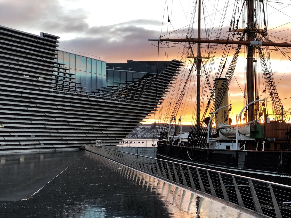 The V&amp;A Dundee to open on Saturday 15 September 2018 📢 <a href="/VADundee/">V&A Dundee</a> the date is in my diary already!