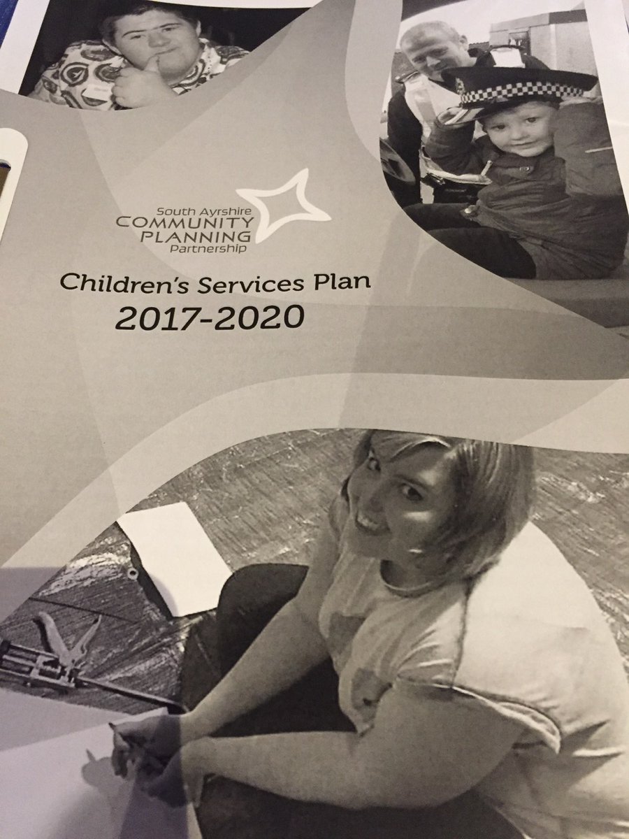 PSOSSAyrshire's tweet photo. Officers in attendance at south Ayrshire children’s service conference. “Working together to ensure children and young people are safe, healthy achieving, nurtured, active, respected, responsible, and included. “ #Gifrec @southayrshire https://t.co/zrM0zixtJx