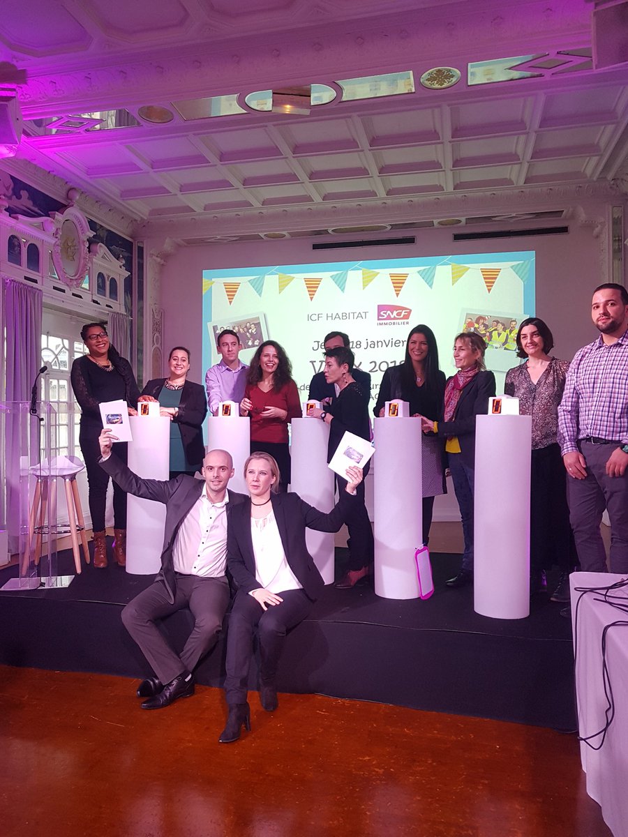 icfhabitat's tweet photo. En direct des voeux @icfhabitat  en présence de #CecileQueille, de #BenoitQuignon et des DG de l'ensemble des filiales du groupe. Un rdv placé sous le signe de la convivialité et résolument tourné vers l'avenir ! https://t.co/3T1QvlRhPb