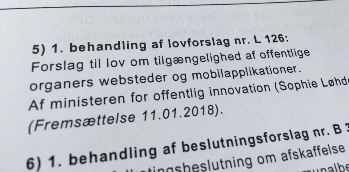 hellejunge's tweet photo. Så fik vi 1. behandlet webtilgængelighedsloven 😀 https://t.co/efxccEDfbg