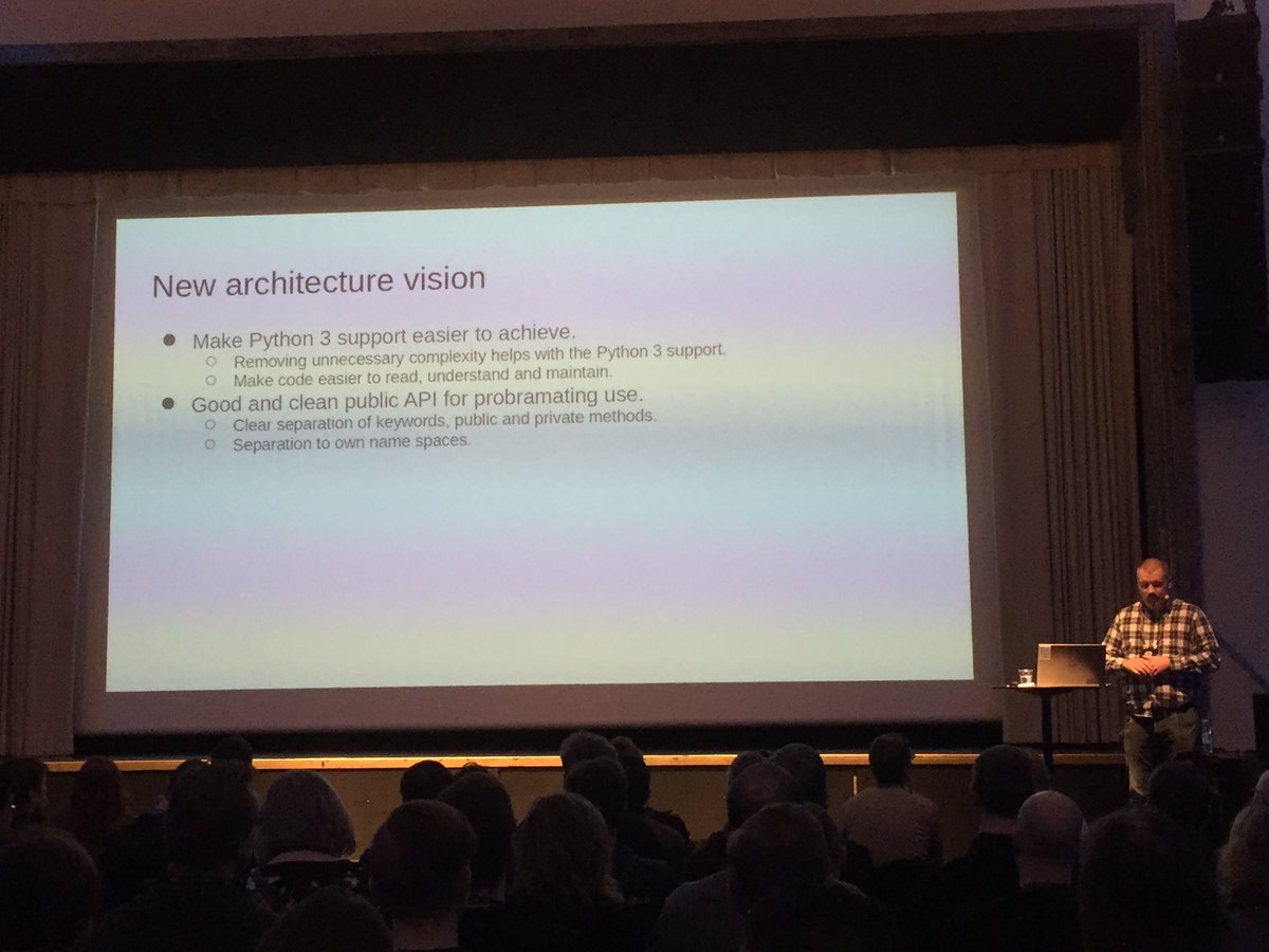 Benniphx's tweet photo. Here at #RoboCon Talk about new seleniumlibrary 3.0 that use Python 3 we Need at #bloopark for #odoo 11 Migration to cover Testability https://t.co/dhIH2dX175