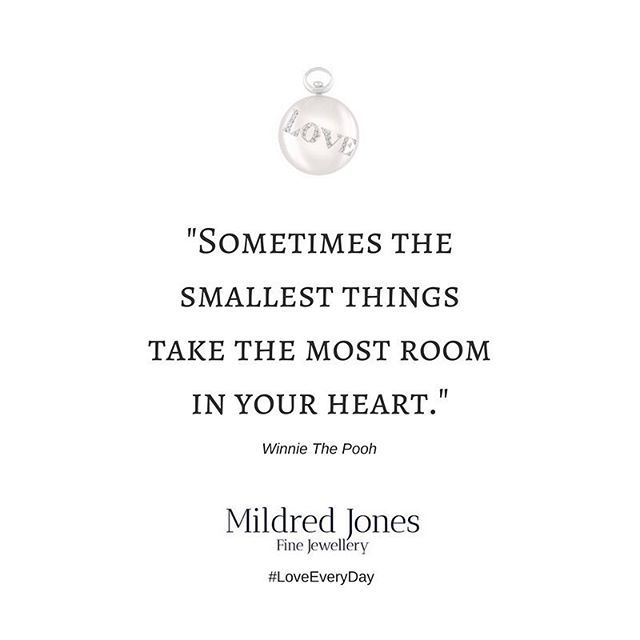 MildredJewels's tweet photo. We love the wisdom of Winnie The Pooh! We only came across this quote recently but it sums up what we stand for: loving and appreciating the special people and moments in your life 💖 #LoveEveryDay https://t.co/bCcTeMRQ6b
