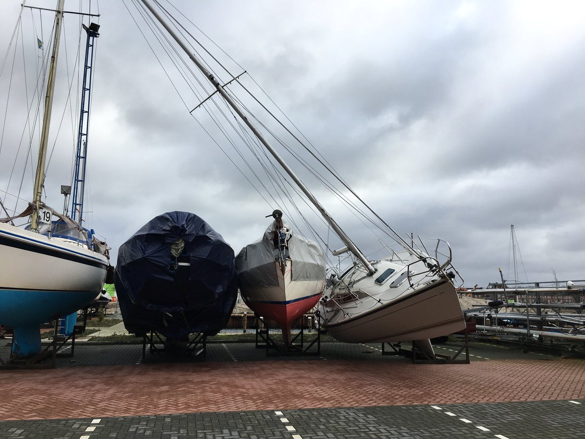 Beetje #storm is niet erg, maar dit is toch jammer