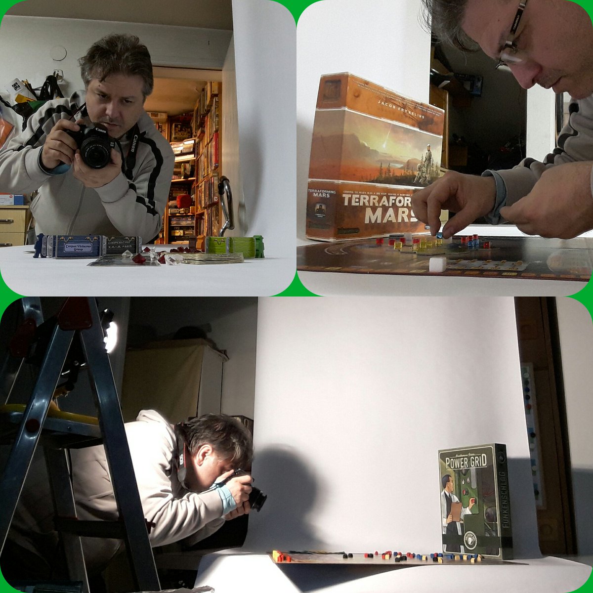 TSerradesanferm's tweet photo. Nit de sessió fotogràfica preparant els propers articles sobre #jocsdetaula per a #NacioDigital.
#jocs #juegosdemesa #boardgames. https://t.co/U0jFlKmldc