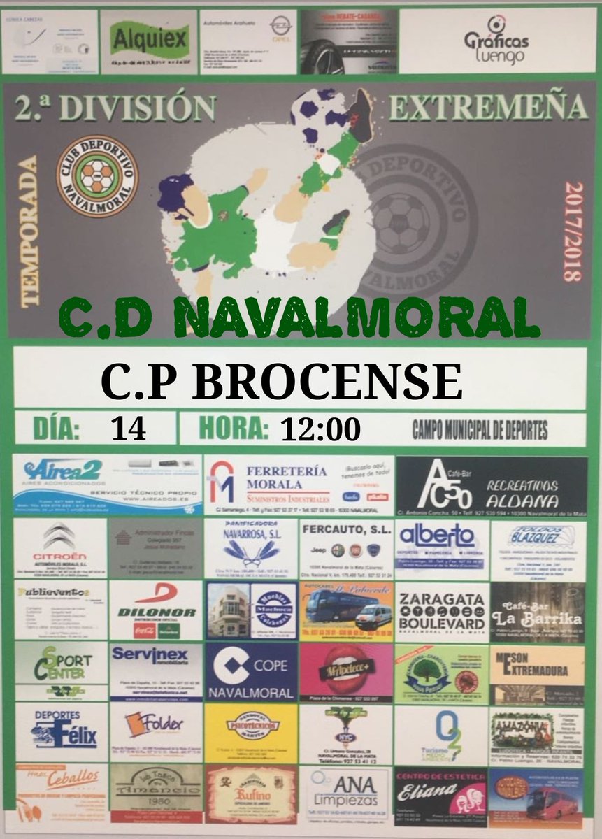 Nuevo partido de liga, el domingo a las 12 de la mañana.
A seguir sumando +++++