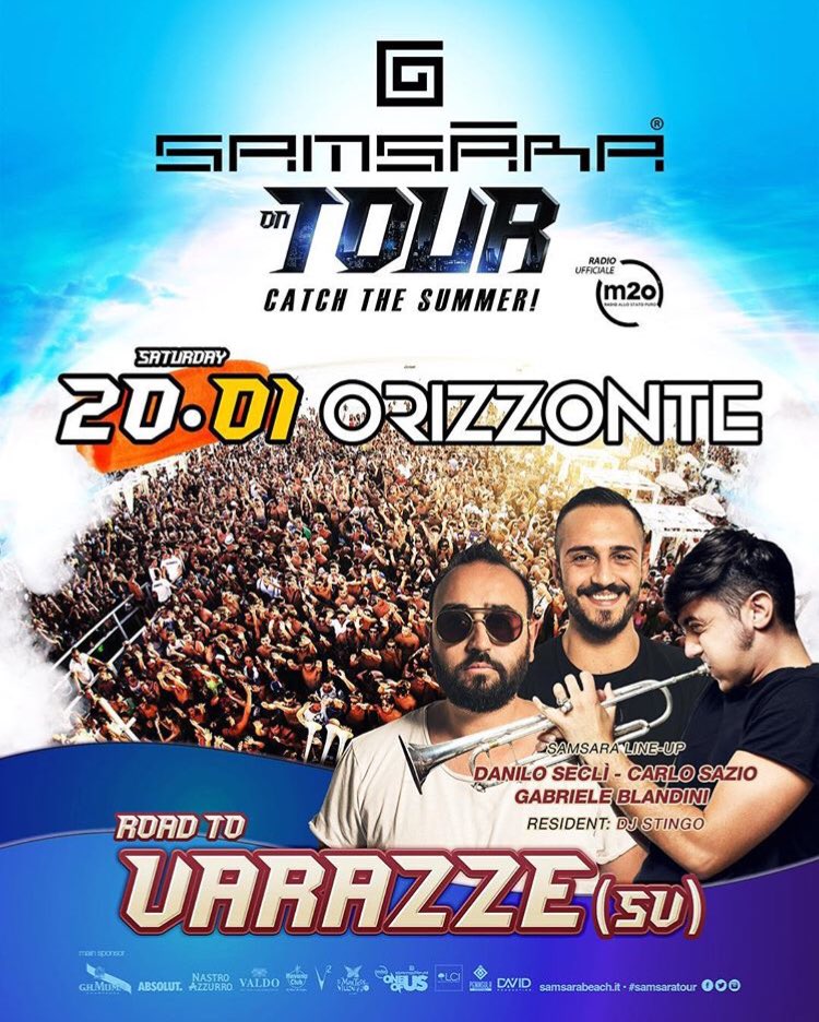 samsarariccione's tweet photo. 20.01 Samsara on Tour 
Orizzonte a Varazze (Sv)
@danilosecli @blandinitrumpet @carlo_sazio 
Per info e Booking: tour@samsarabeach.it 
#samsarabeach #solosamsara #samsaratour #artisti #italy #varazze #music https://t.co/agPo1gqfIK