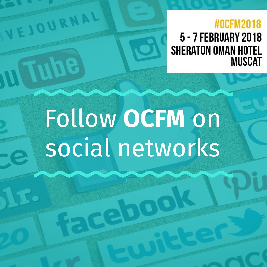 ocfmexpo's tweet photo. #Follow us on Facebook, Twitter &amp; Instagram, #join the LinkedIn Group &amp; #maximize your #event participation at #OCFM #Exhibition #Conference #Workshops #Visit https://t.co/0xFRZM3VNM