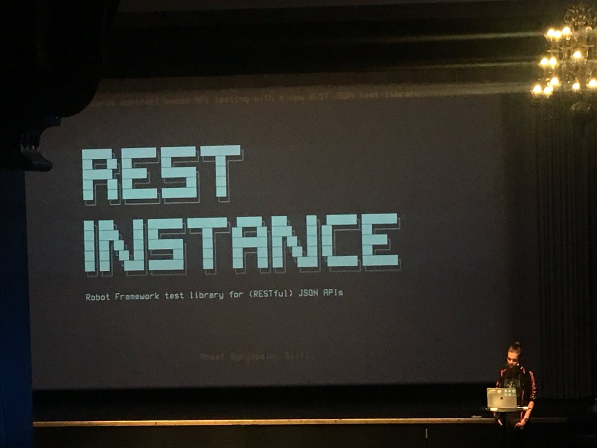 YadaTyni's tweet image. Nice to hear about the history & why you fell in love with your developed libraries but not quite my comfort zone (at least not yet) 🤖🙃#RoboCon #qentinel #SeleniumLibrary #RESTlibrary #APItesting #TestAutomation #RoboNewbie
