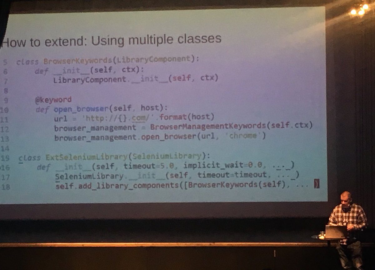 YadaTyni's tweet image. Nice to hear about the history & why you fell in love with your developed libraries but not quite my comfort zone (at least not yet) 🤖🙃#RoboCon #qentinel #SeleniumLibrary #RESTlibrary #APItesting #TestAutomation #RoboNewbie