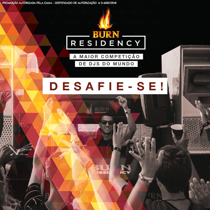burn_br's tweet photo. A maior competição de DJs do mundo vai começar! 🔥 Acompanhe o início do #BURNResidency hoje mesmo, no nosso site -> https://t.co/lA2fpl1PiR! https://t.co/qwx9HnIude